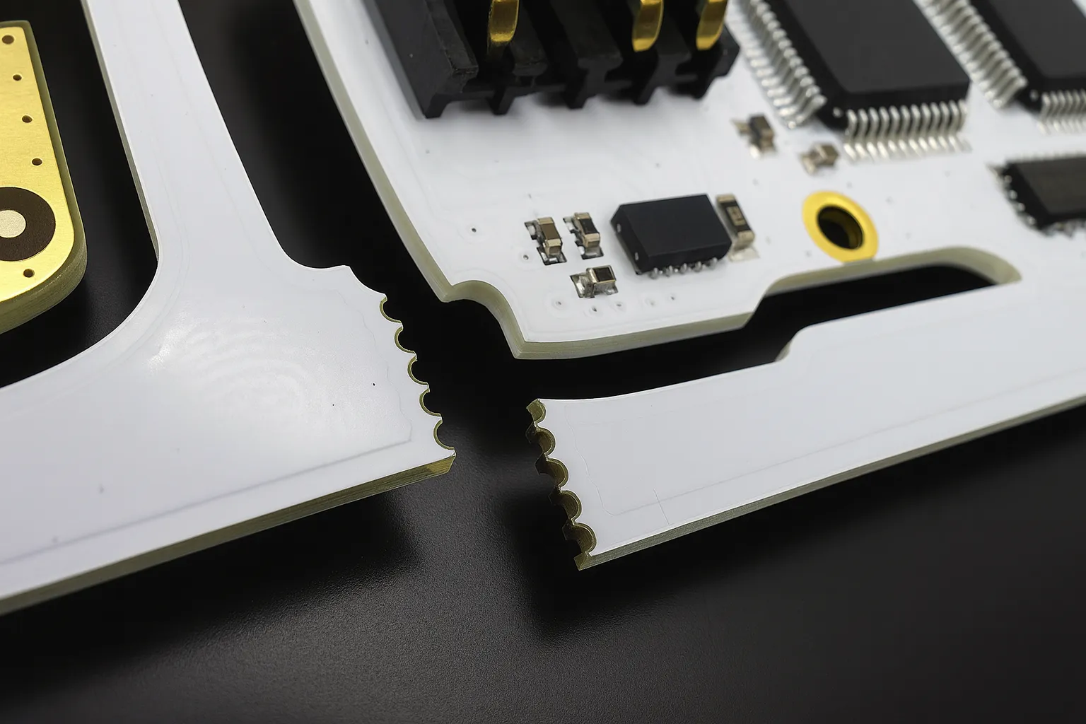 Electronics and precision cutting detail